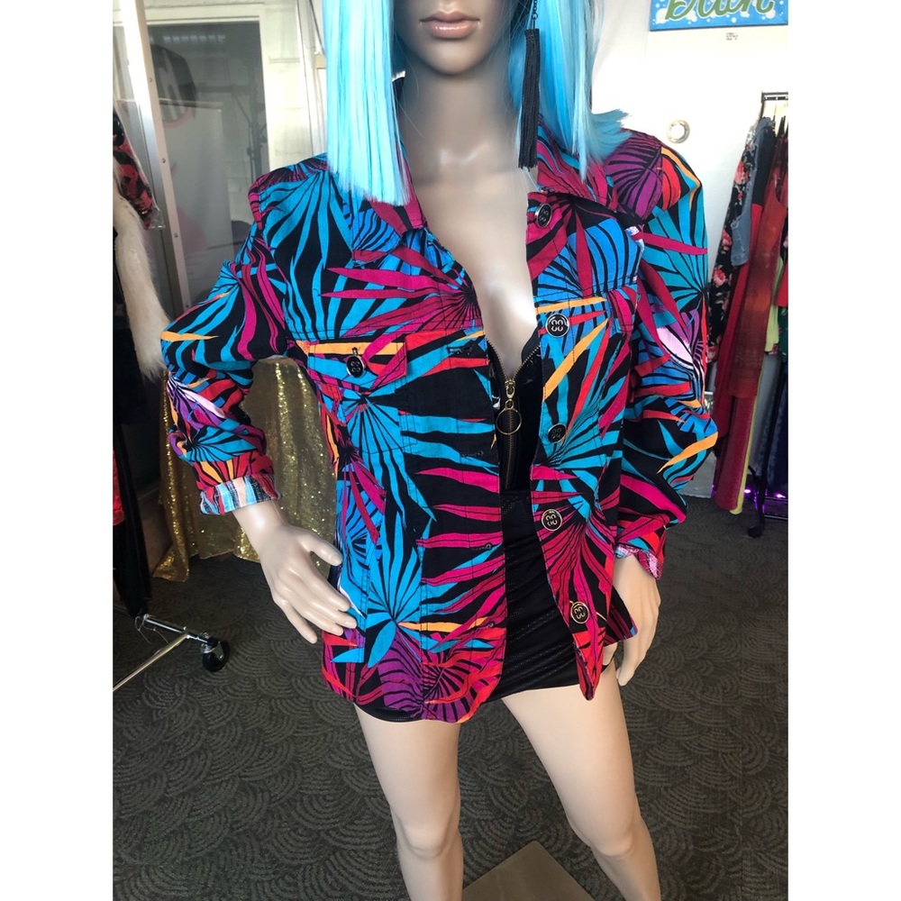 RETRO PALM WAVE JACKET